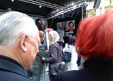 Abschlusskundgebung 2009