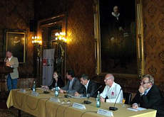 Podium im Kaisersaal