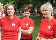 Gabi Dobusch, Elke Badde und Irmi Noack-Lamp