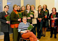 Frisch gew�hlt: ASF Landesvorstand 2010