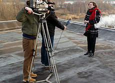 Interview auf der Peute