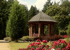 Pavillon im Volkspark