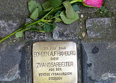 Stolpersteine fr Zwangsarbeiter