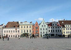 Zentraler Platz in Tallinn
